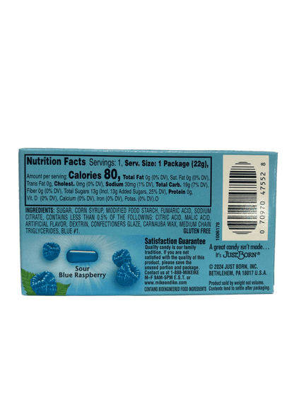 Mike And Ike Sour Blue Raspberry 0.70OZ - www.Shopthatapp.com