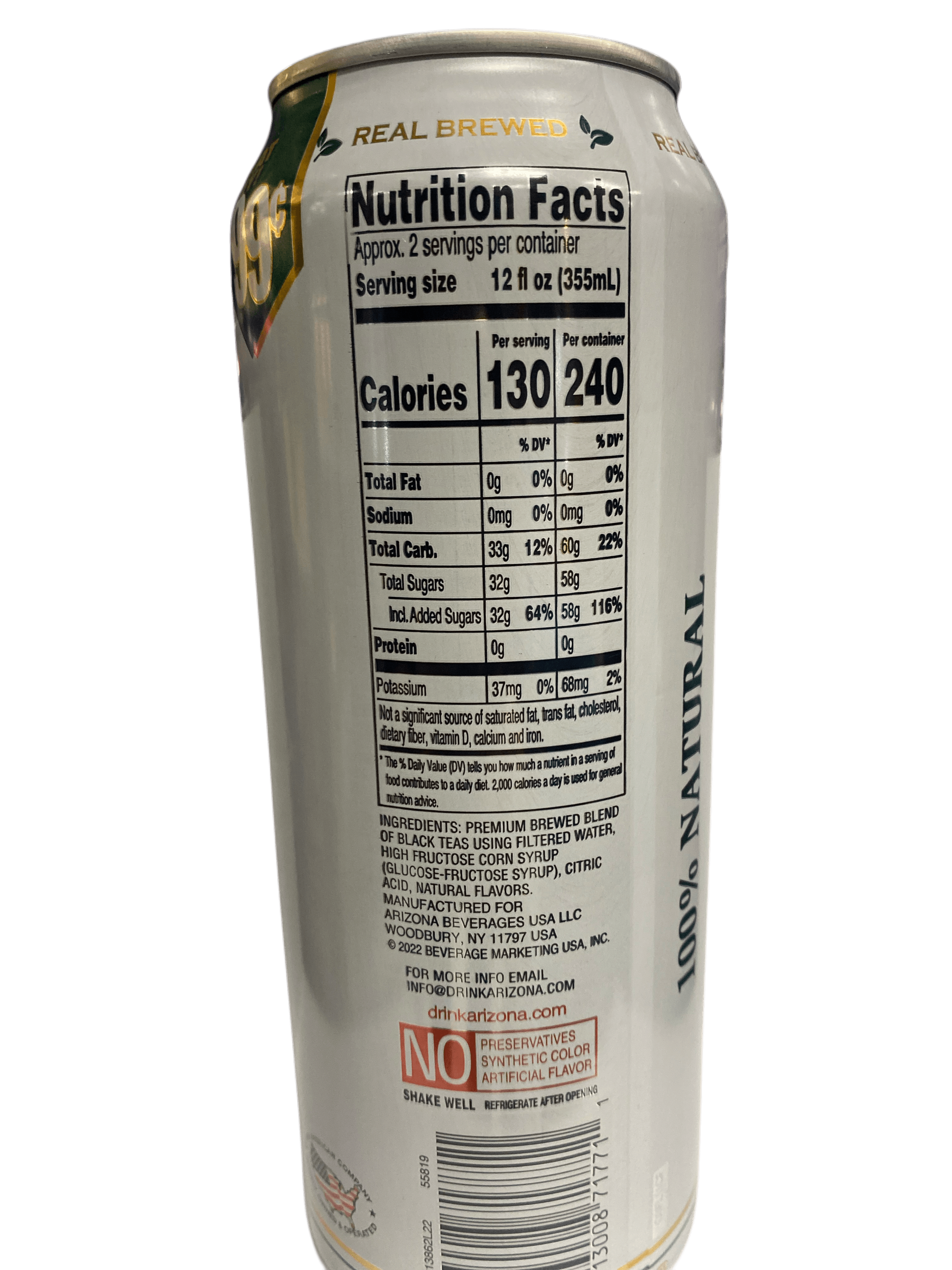 Arizona Sweet Tea 680 mL - www.Shopthatapp.com