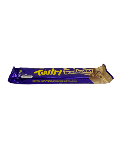 Cadbury Twirl Breakaway Wafer Share Pack 58G BB 06/25 - Australian Edition - www.Shopthatapp.com