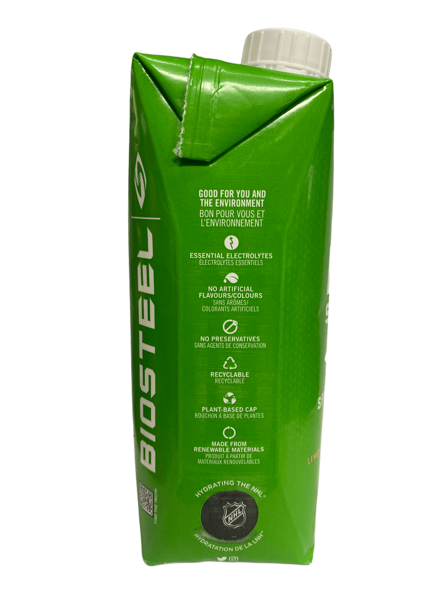 Bio Steel Sports Hydration Lemon Lime NHL Limited Edition 500ML - www.Shopthatapp.com