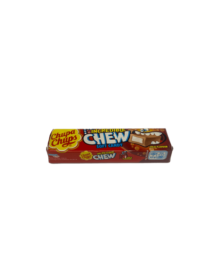 Chupa Chups Incredible Chew Soft Candy Cola Flavor 45G - U.K Edition - www.Shopthatapp.com