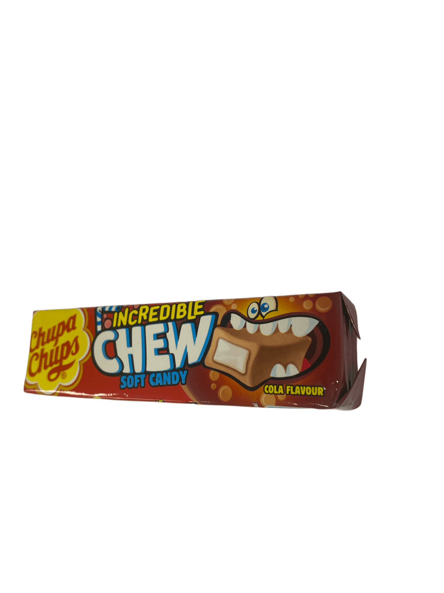 Chupa Chups Incredible Chew Soft Candy Cola Flavor 45G - U.K Edition - www.Shopthatapp.com