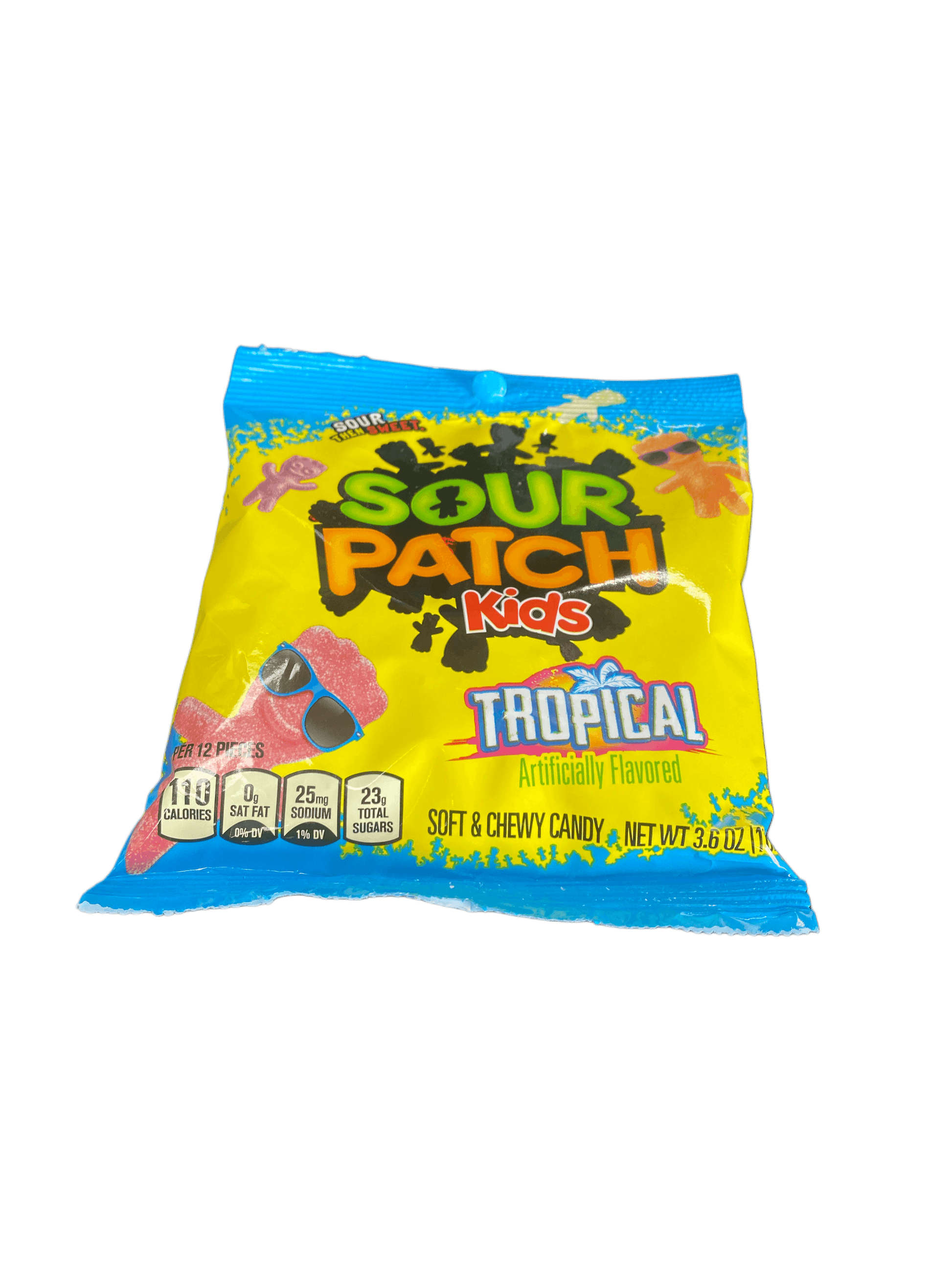 Sour Patch Tropical Candy Bag 3.6OZ - Canadian Edition - www.Shopthatapp.com