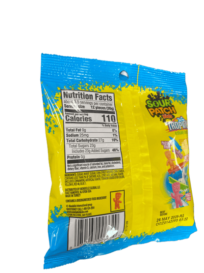Sour Patch Tropical Candy Bag 3.6OZ - Canadian Edition - www.Shopthatapp.com