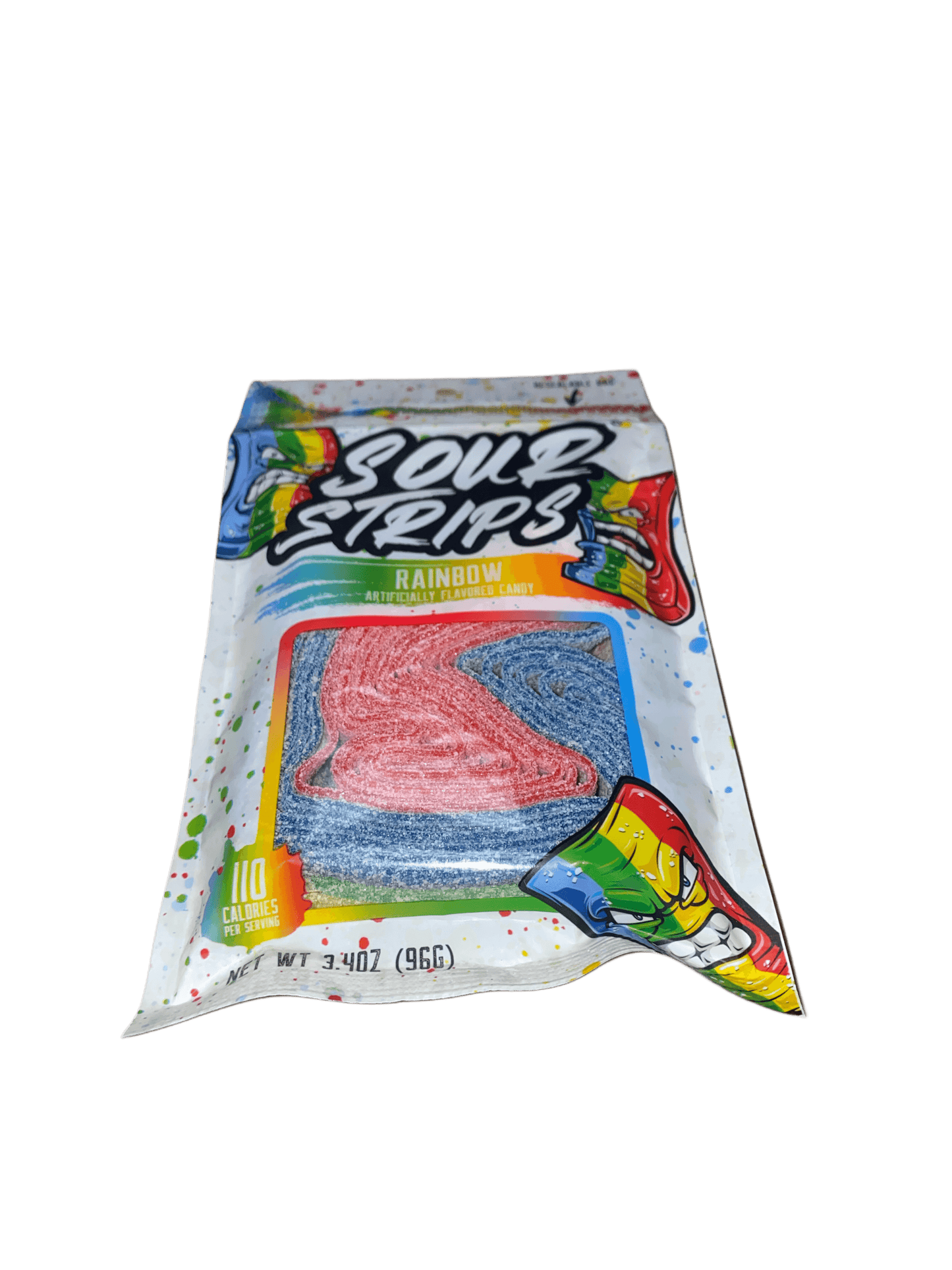 Sour Strips Rainbow 3.40OZ - U.S Edition - www.Shopthatapp.com
