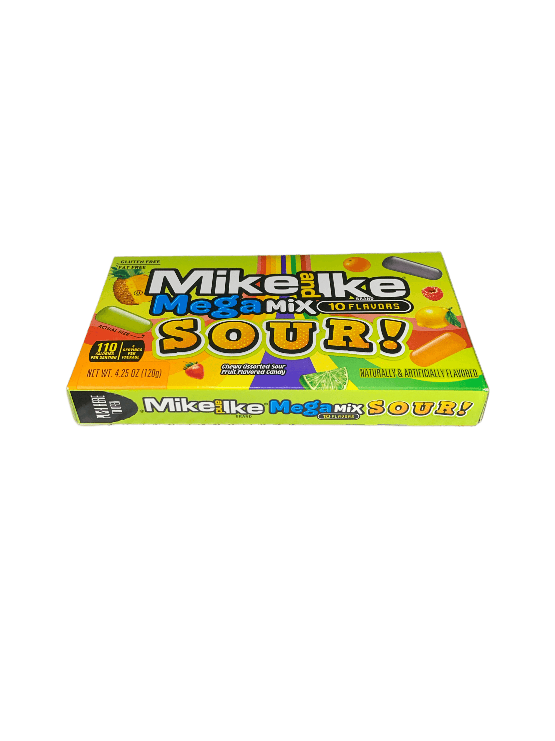 Mike and Ike Mega Mix Sour Theatre Box 4.25OZ - Canadian Edition - www.Shopthatapp.com