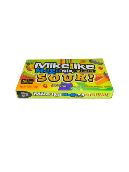 Mike and Ike Mega Mix Sour Theatre Box 4.25OZ - Canadian Edition - www.Shopthatapp.com