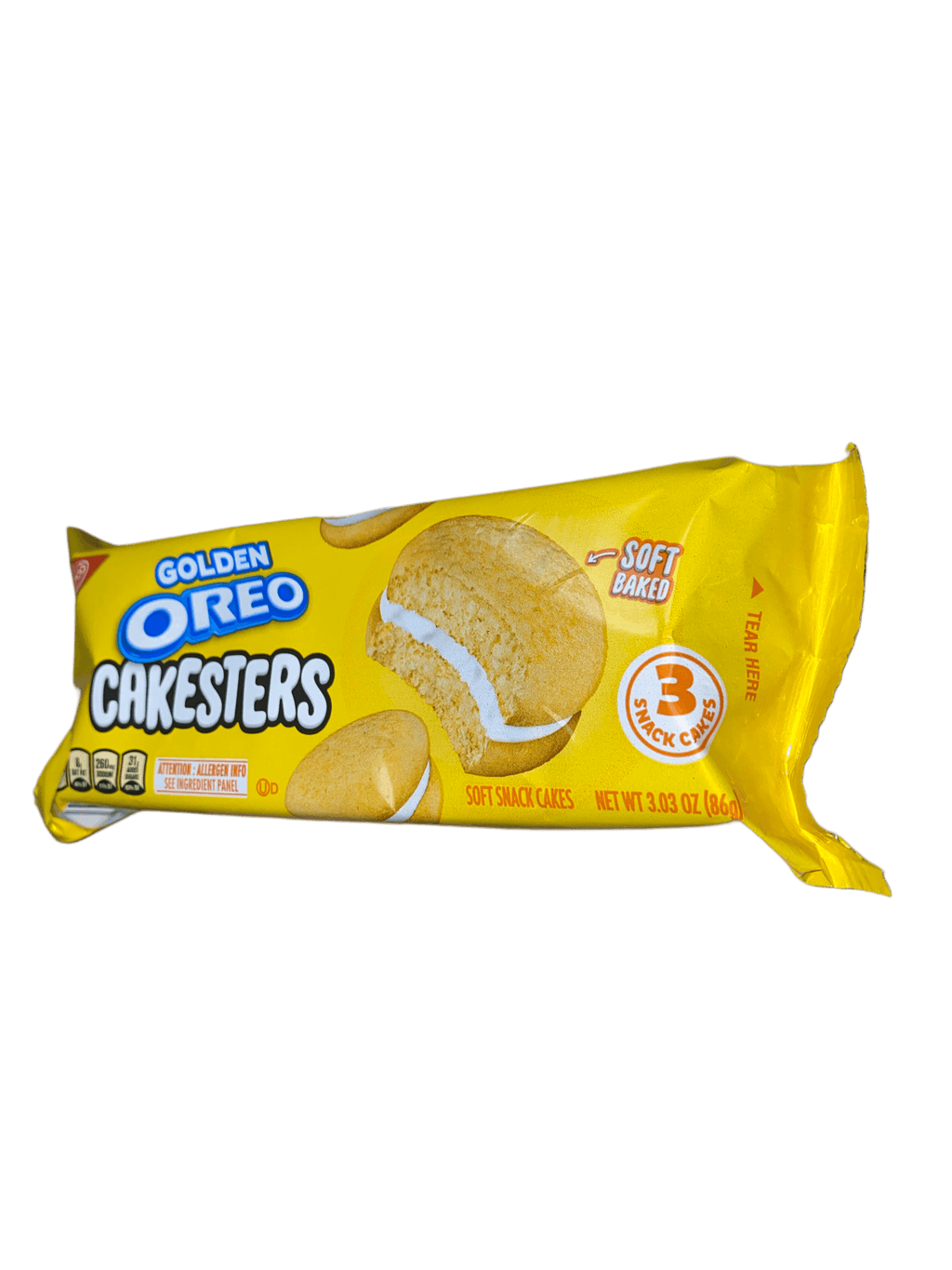 Oreo Golden Cakesters 3 Pack - 3.03OZ - U.S Edition - www.Shopthatapp.com