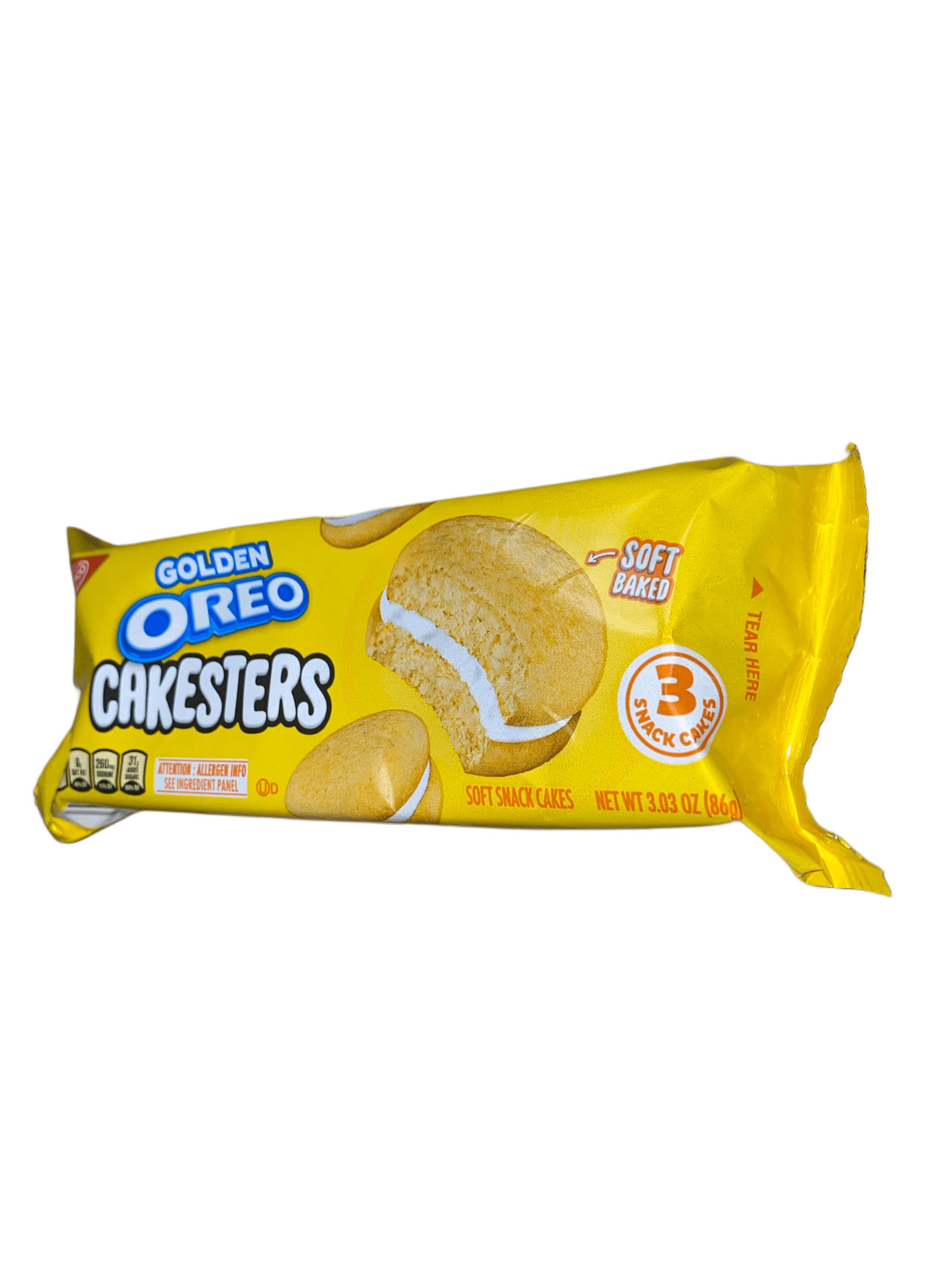 Oreo Golden Cakesters 3 Pack - 3.03OZ - U.S Edition - www.Shopthatapp.com