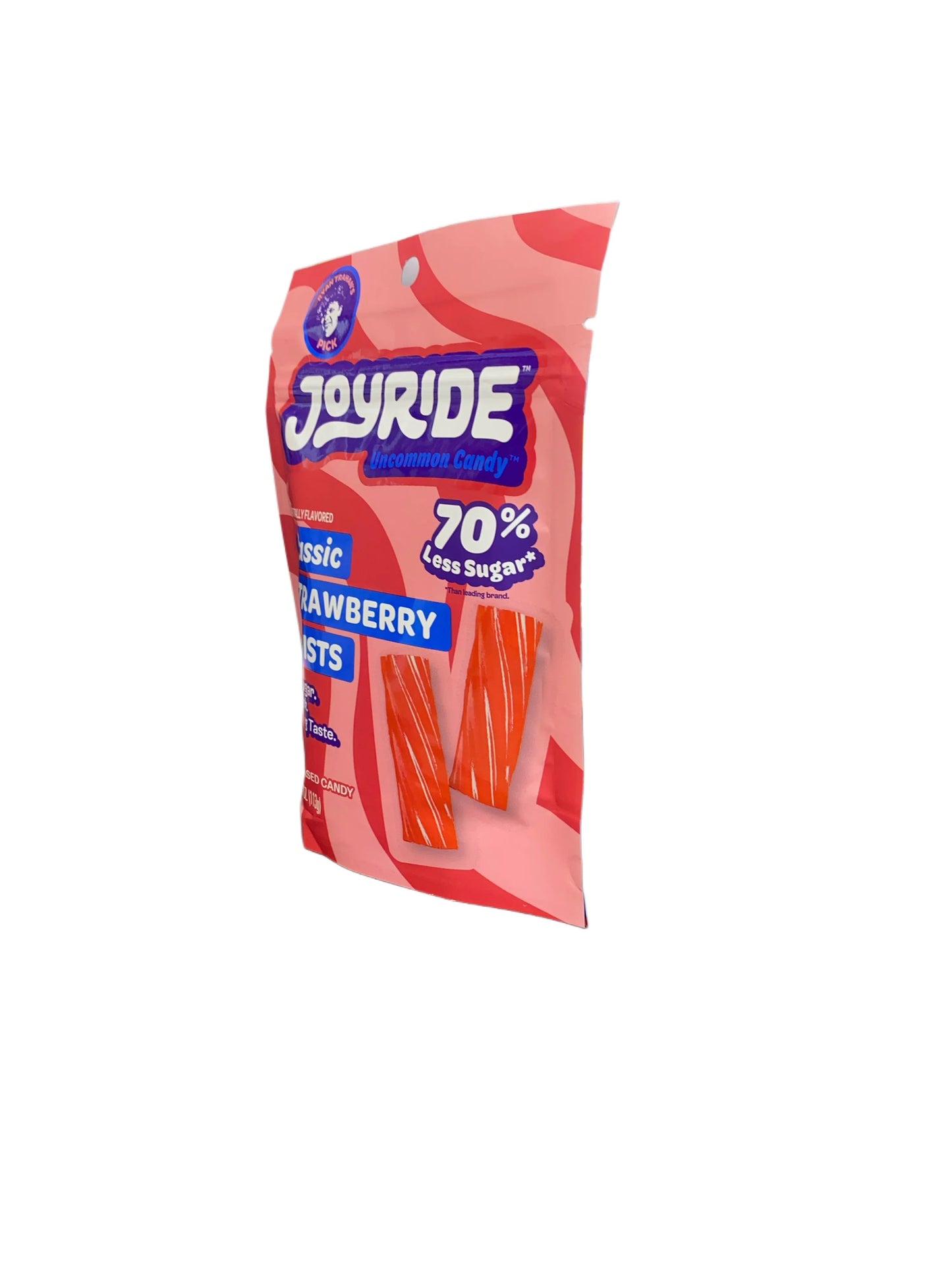 Ryan Trahan's Joyride Classic Strawberry Twists Candy Bag 113G - U.S Edition - www.Shopthatapp.com
