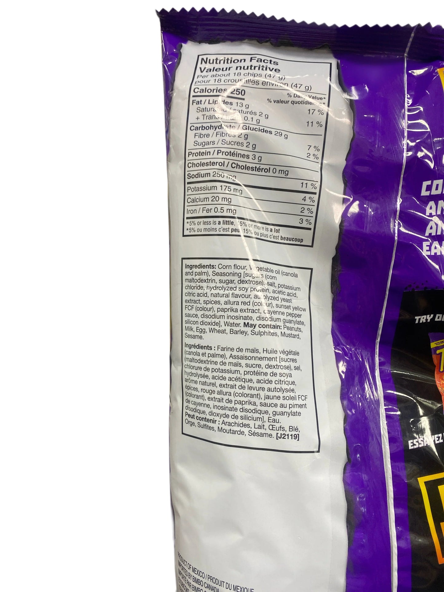 Takis Chili Piquant Du Dragon 280G - Canadian Edition - www.Shopthatapp.com