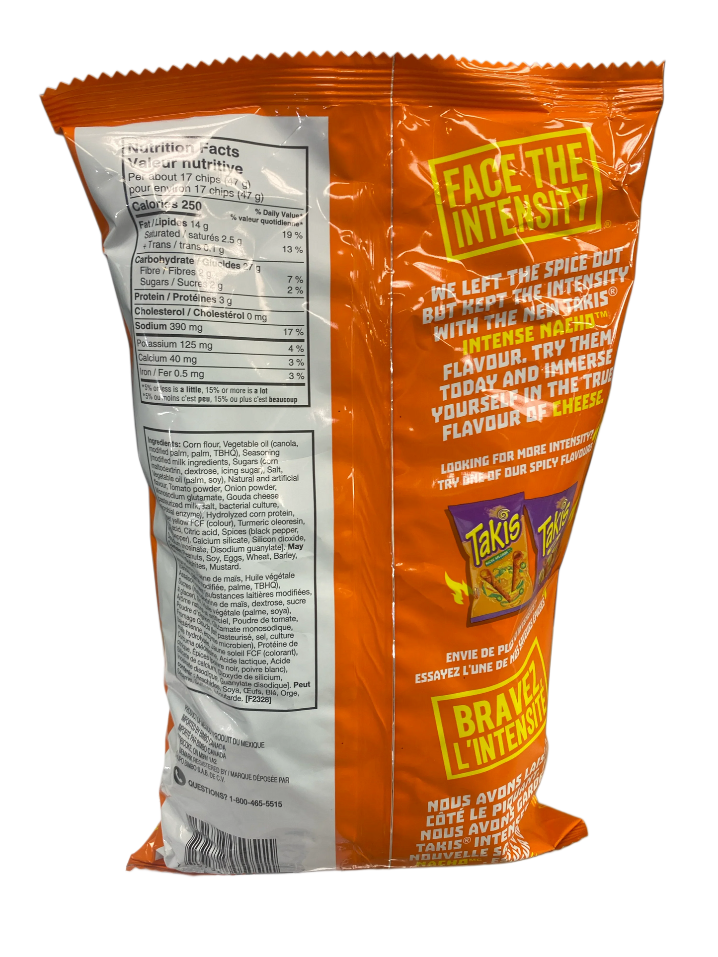 Takis Intense Nacho 280G - Canadian Edition - www.Shopthatapp.com