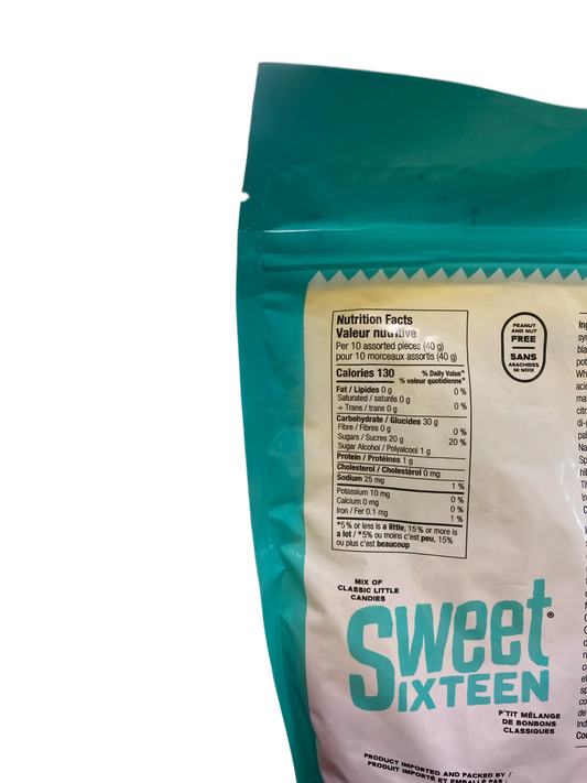Sweet Sixteen Original 400G - Canadian Edition - www.Shopthatapp.com