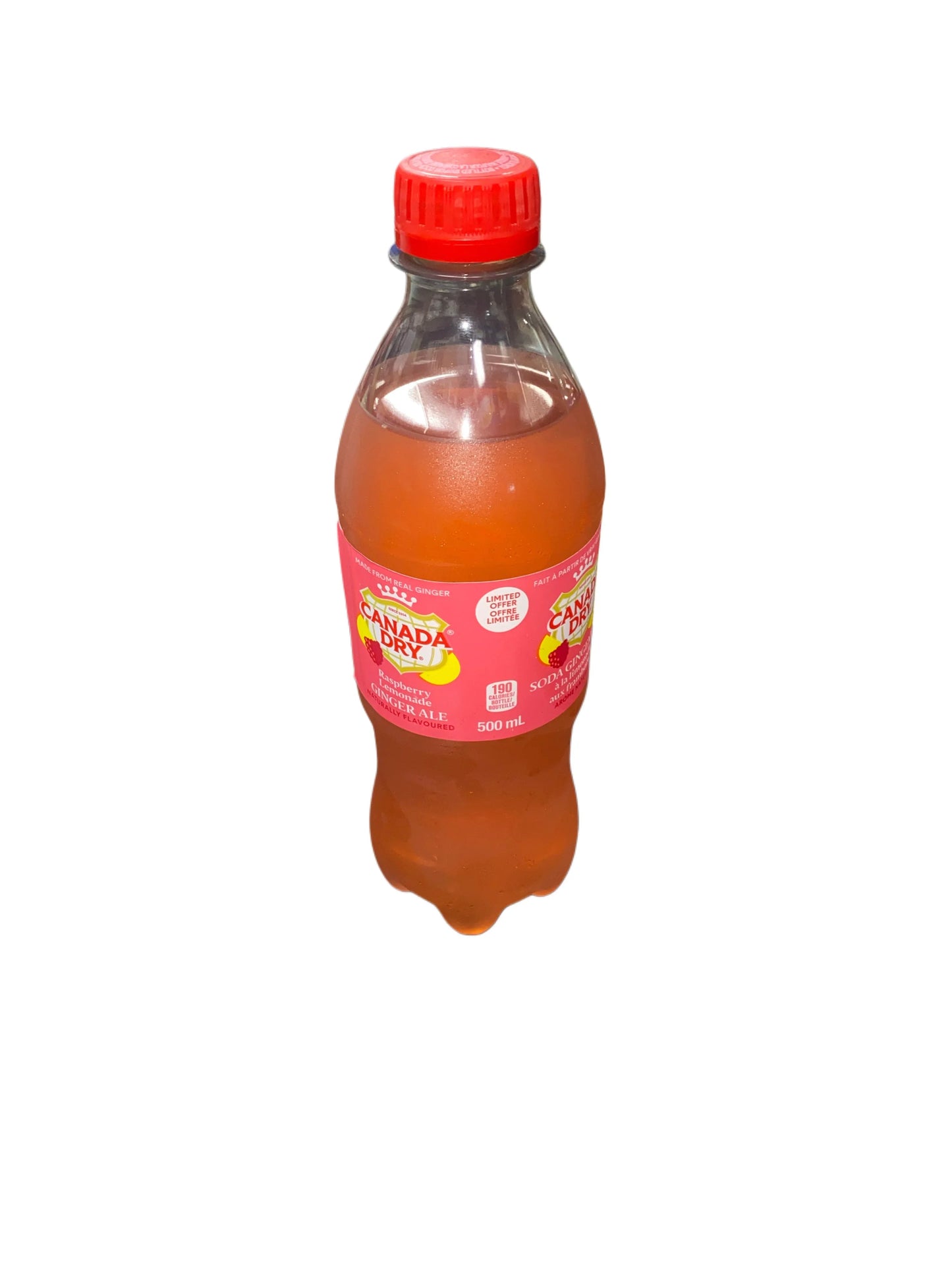 Canada Dry Raspberry Lemonade Bottle 500ML - www.Shopthatapp.com