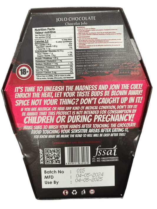 JOLOCHIP Hottest Chocolate Challenge 10G - Indian Edition - www.Shopthatapp.com