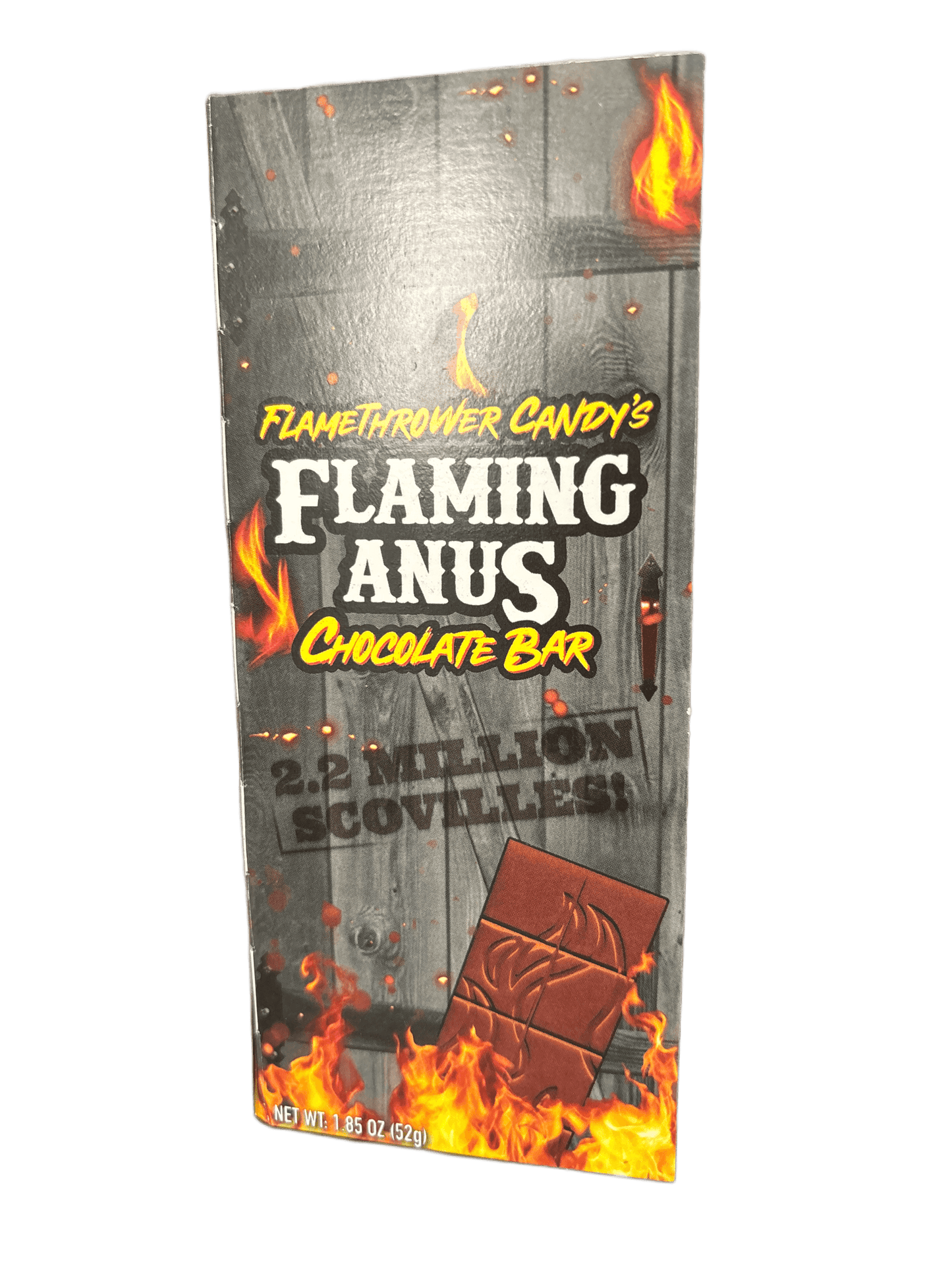 Flaming Anus Milk Chocolate Bar - 1.85OZ - www.Shopthatapp.com