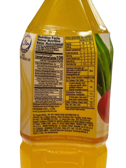 A+ HoSan Aloe Vera Mango Drink 500ML - Korean Editiom - www.Shopthatapp.com