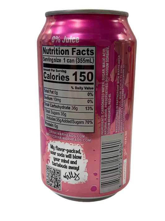 Warheads Sour Watermelon Soda - 355mL - www.Shopthatapp.com