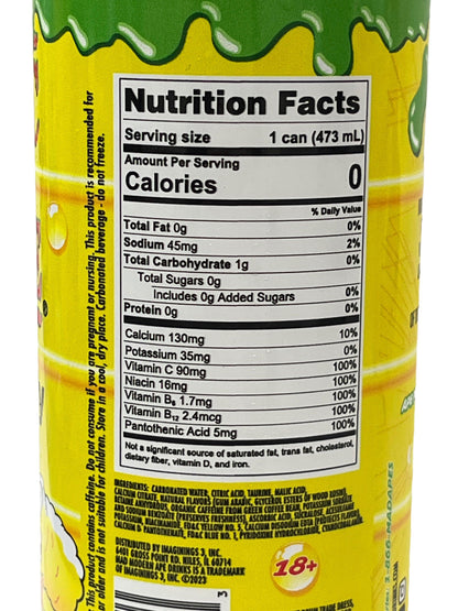 Toxic Waste Sociable Sour Apple Energy Drink 473ML - www.Shopthatapp.com