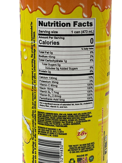 Toxic Waste Mythical Mango Energy Drink 473ML - www.Shopthatapp.com