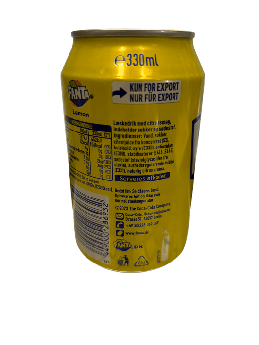 Fanta Lemon 330ML - U.K Edition - www.Shopthatapp.com