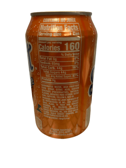 Sunkist Orange Can 355ML - www.Shopthatapp.com