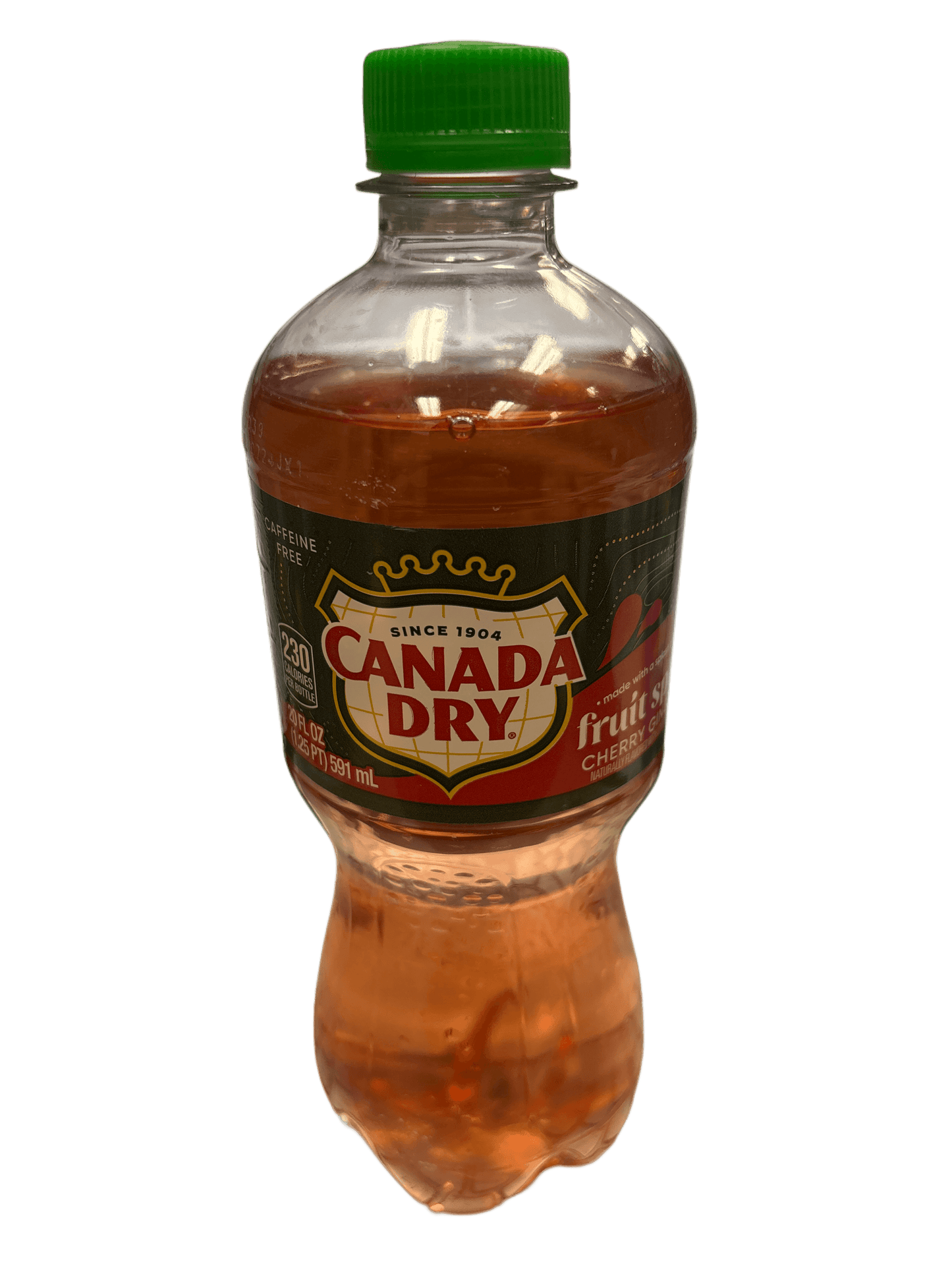 Canada Dry Fruit Splash Cherry Ginger Ale 591ML - www.Shopthatapp.com
