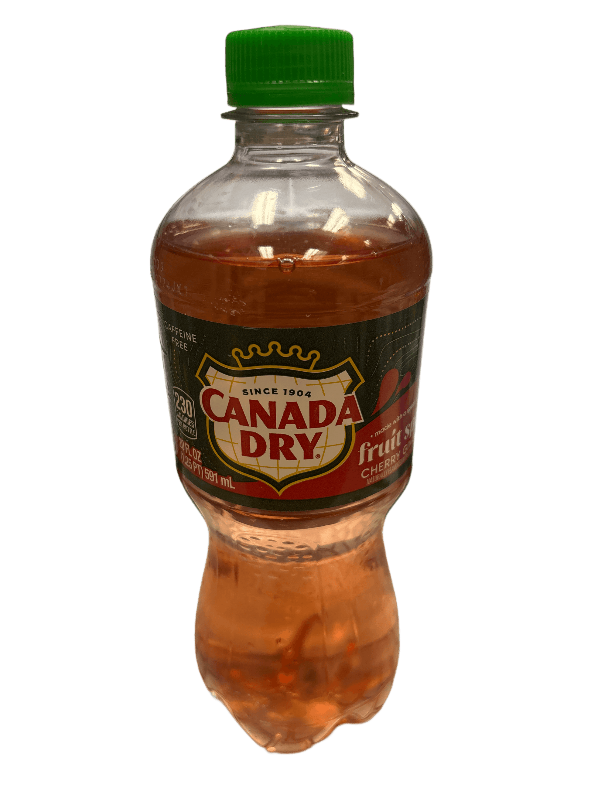 Canada Dry Fruit Splash Cherry Ginger Ale 591ML - www.Shopthatapp.com