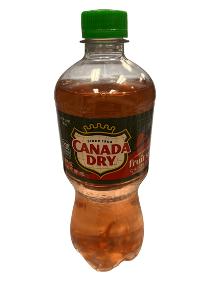 Canada Dry Fruit Splash Cherry Ginger Ale 591ML - www.Shopthatapp.com