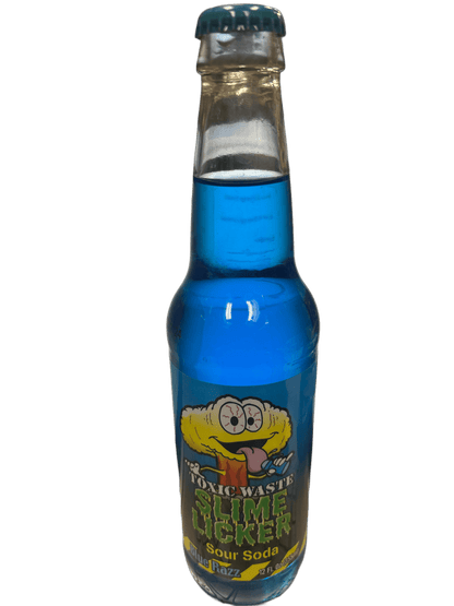 Toxic Waste Slime Licker Sour Soda Blue Razz 355ML - www.Shopthatapp.com