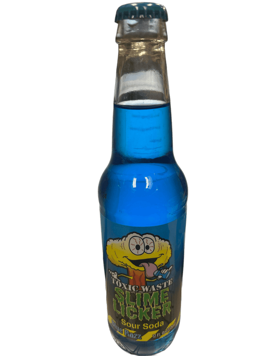 Toxic Waste Slime Licker Sour Soda Blue Razz 355ML - www.Shopthatapp.com