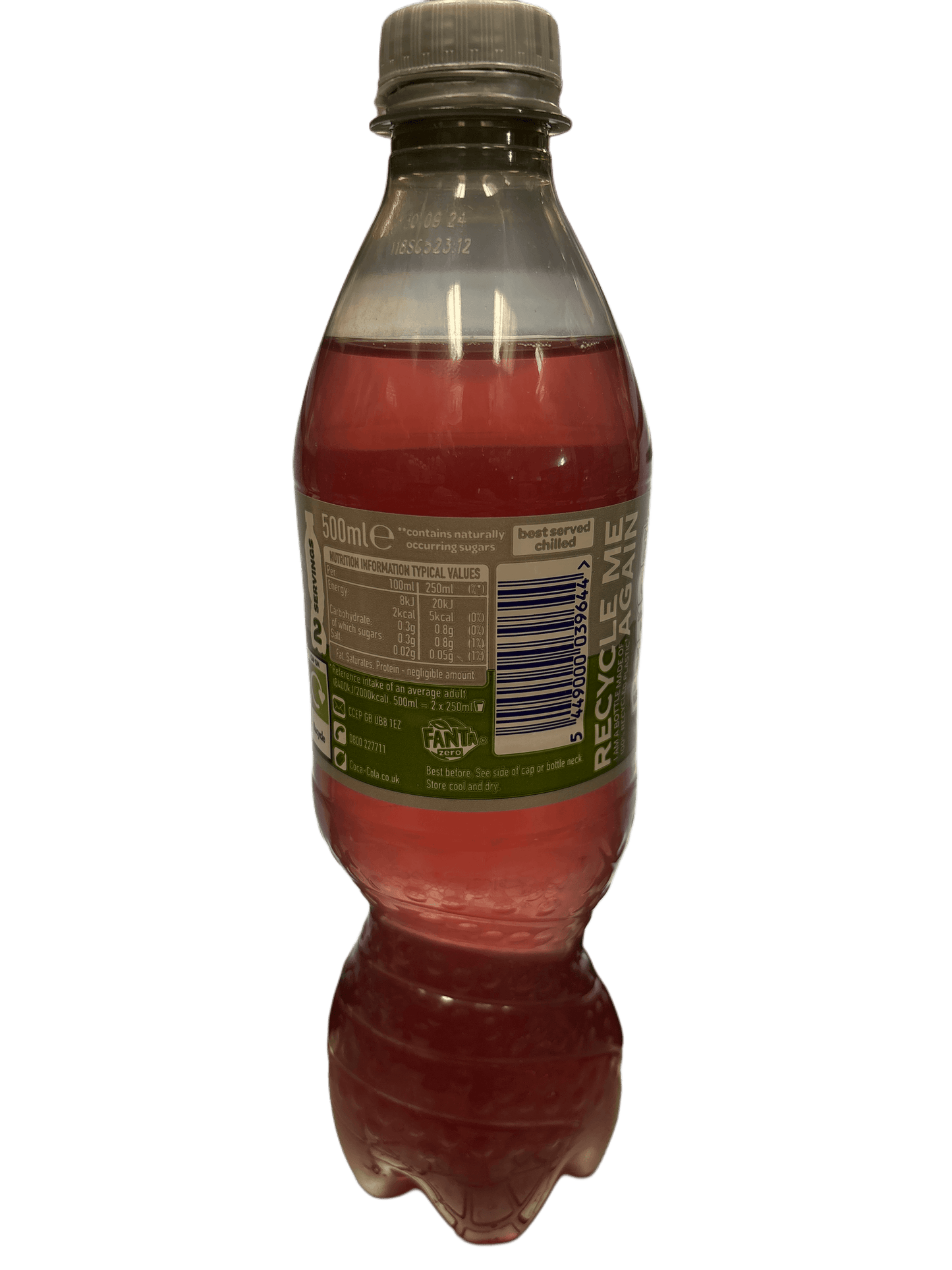 Fanta Zero Watermelon Bottle 500ML - www.Shopthatapp.com