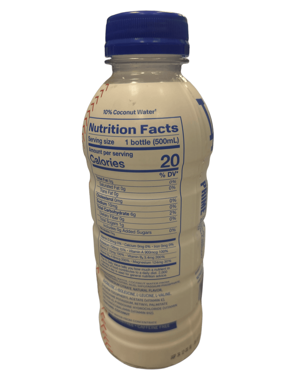 Prime Hydration White Dodgers 2023 Drink Damaged - www.Shopthatapp.com