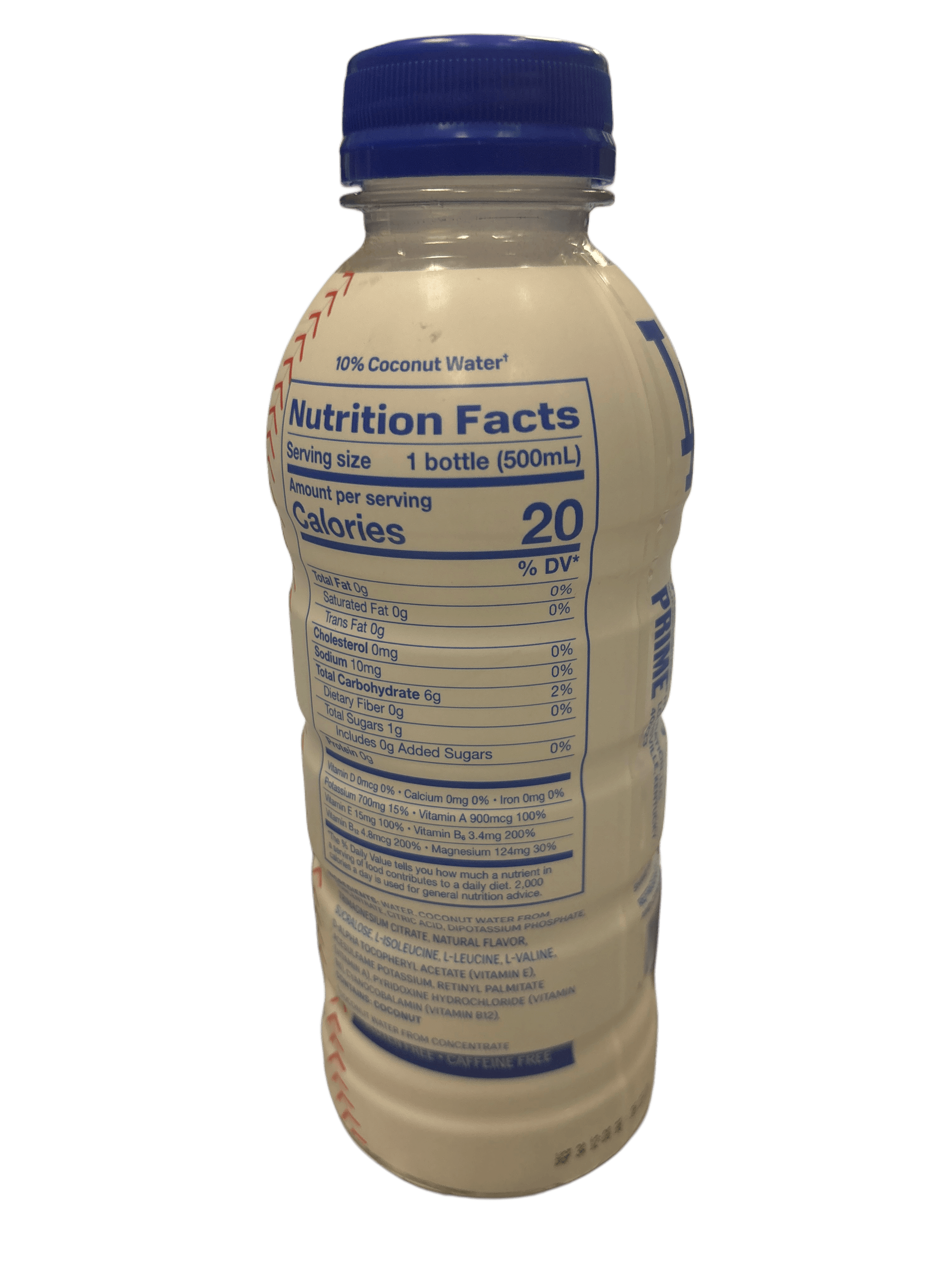 Prime Hydration White Dodgers 2023 Drink Damaged - www.Shopthatapp.com