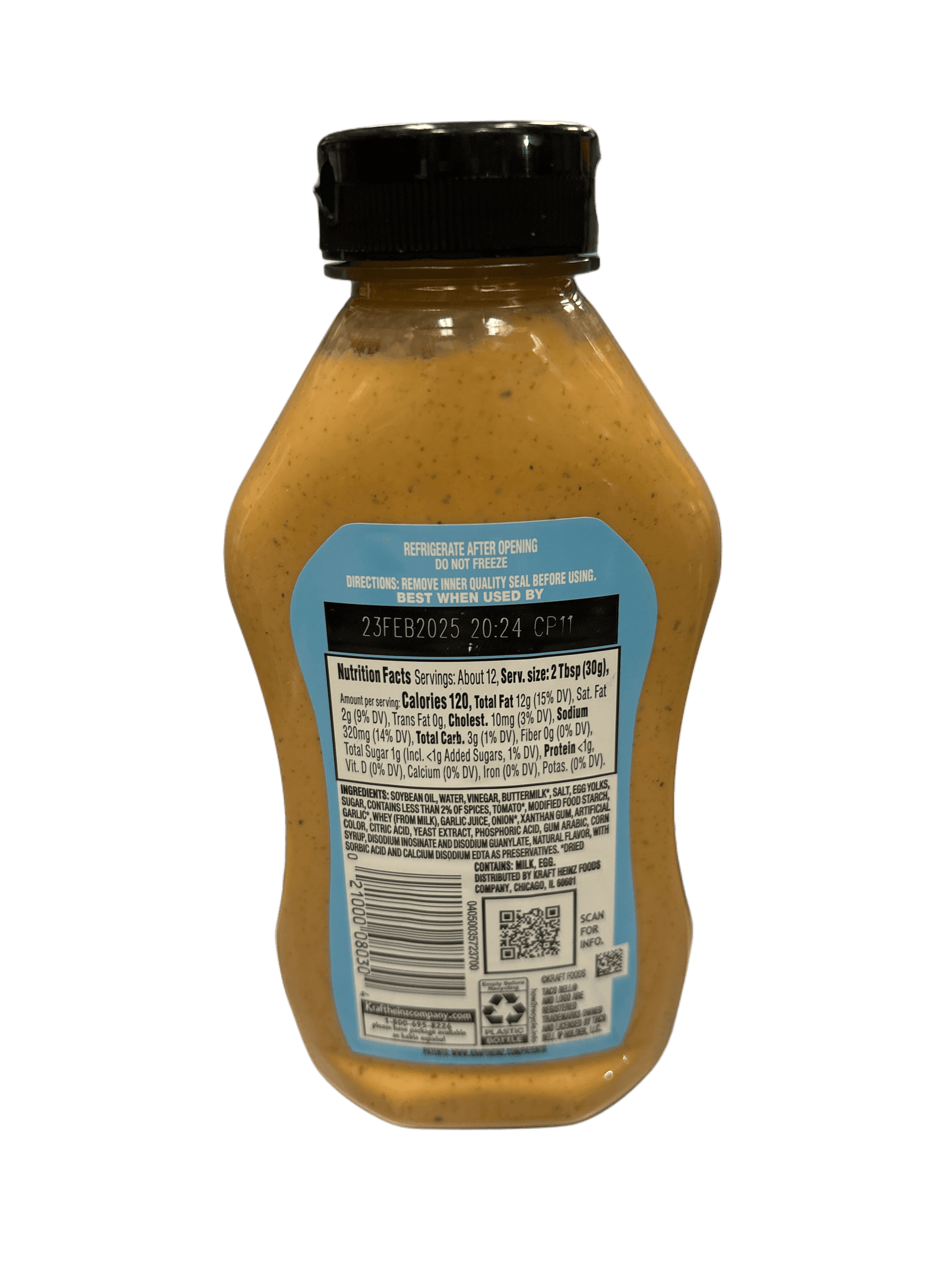 Taco Bell Spicy Ranchero Creamy Sauce 12OZ - www.Shopthatapp.com