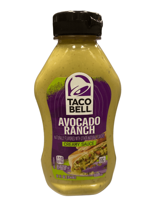 Taco Bell Avocado Ranch Creamy Sauce 12OZ - www.Shopthatapp.com
