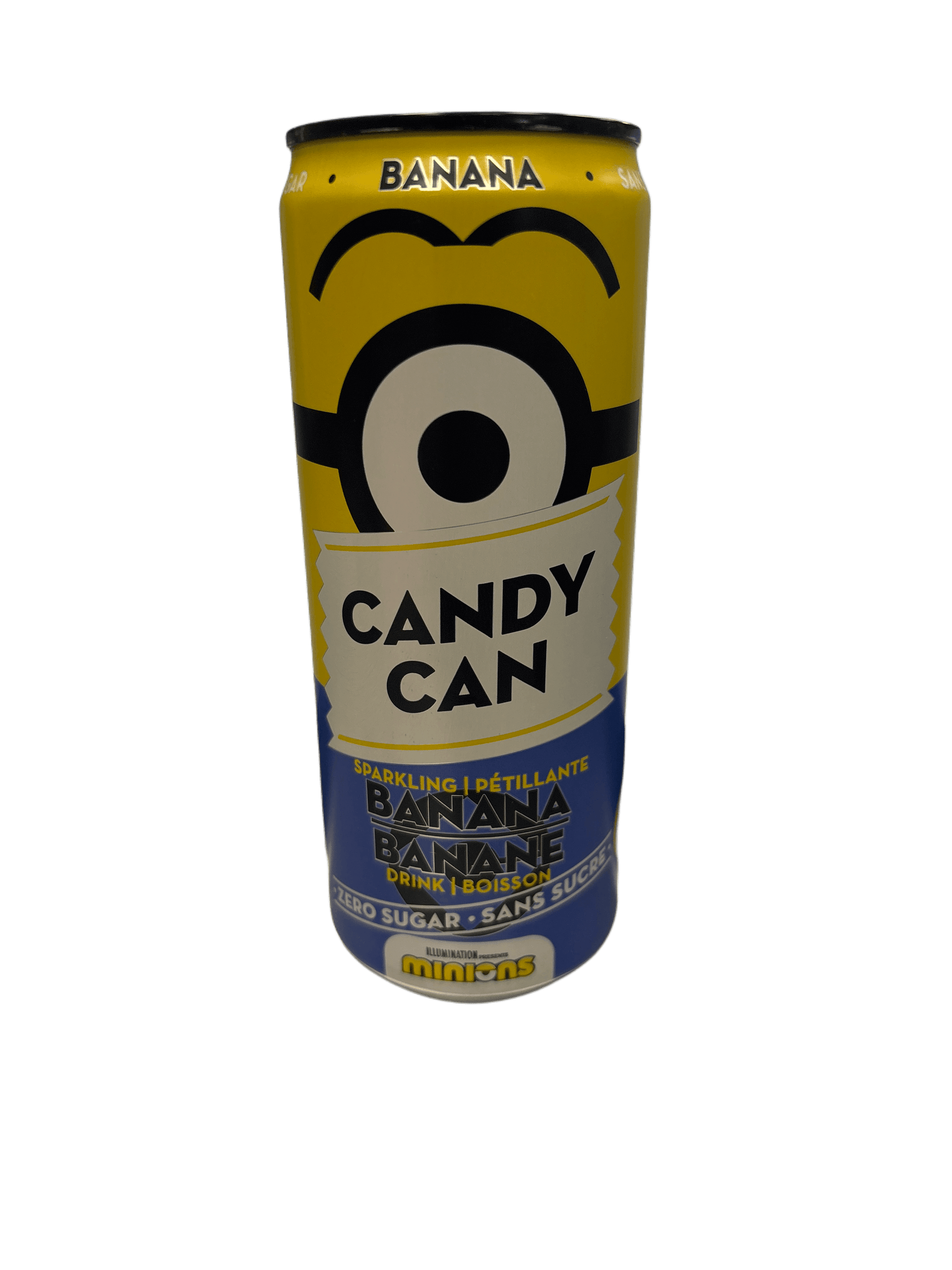 Candy Can Zero Sugar Minions Banana 330ML - www.Shopthatapp.com