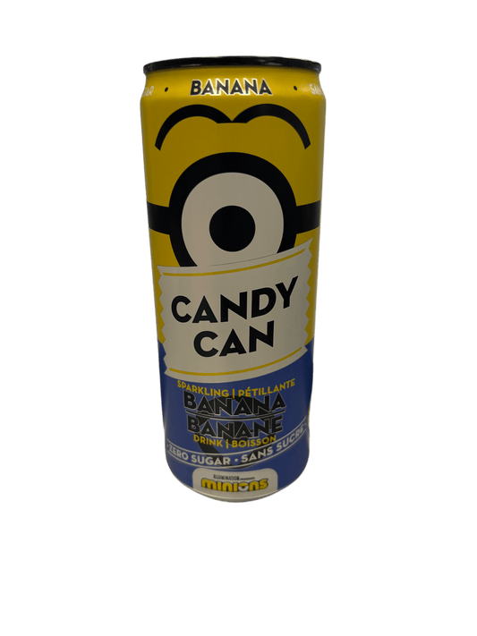 Candy Can Zero Sugar Minions Banana 330ML - www.Shopthatapp.com