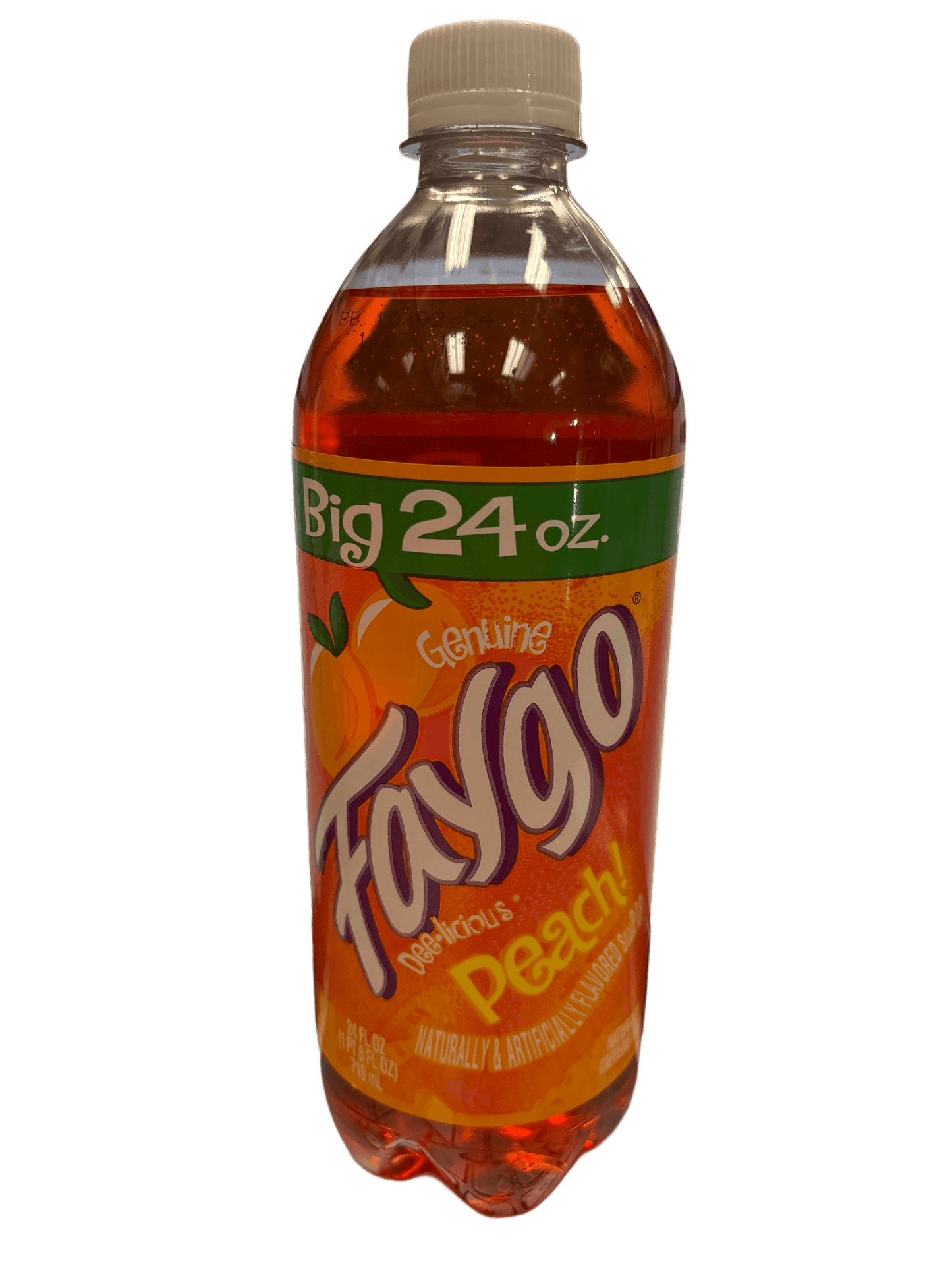 Faygo Peach Flavoured Bottle 24OZ - U.S Edition - www.Shopthatapp.com
