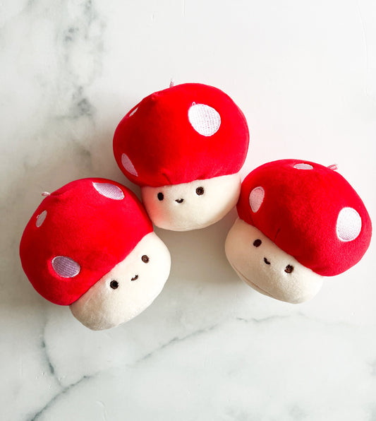 Mini peluche champignon