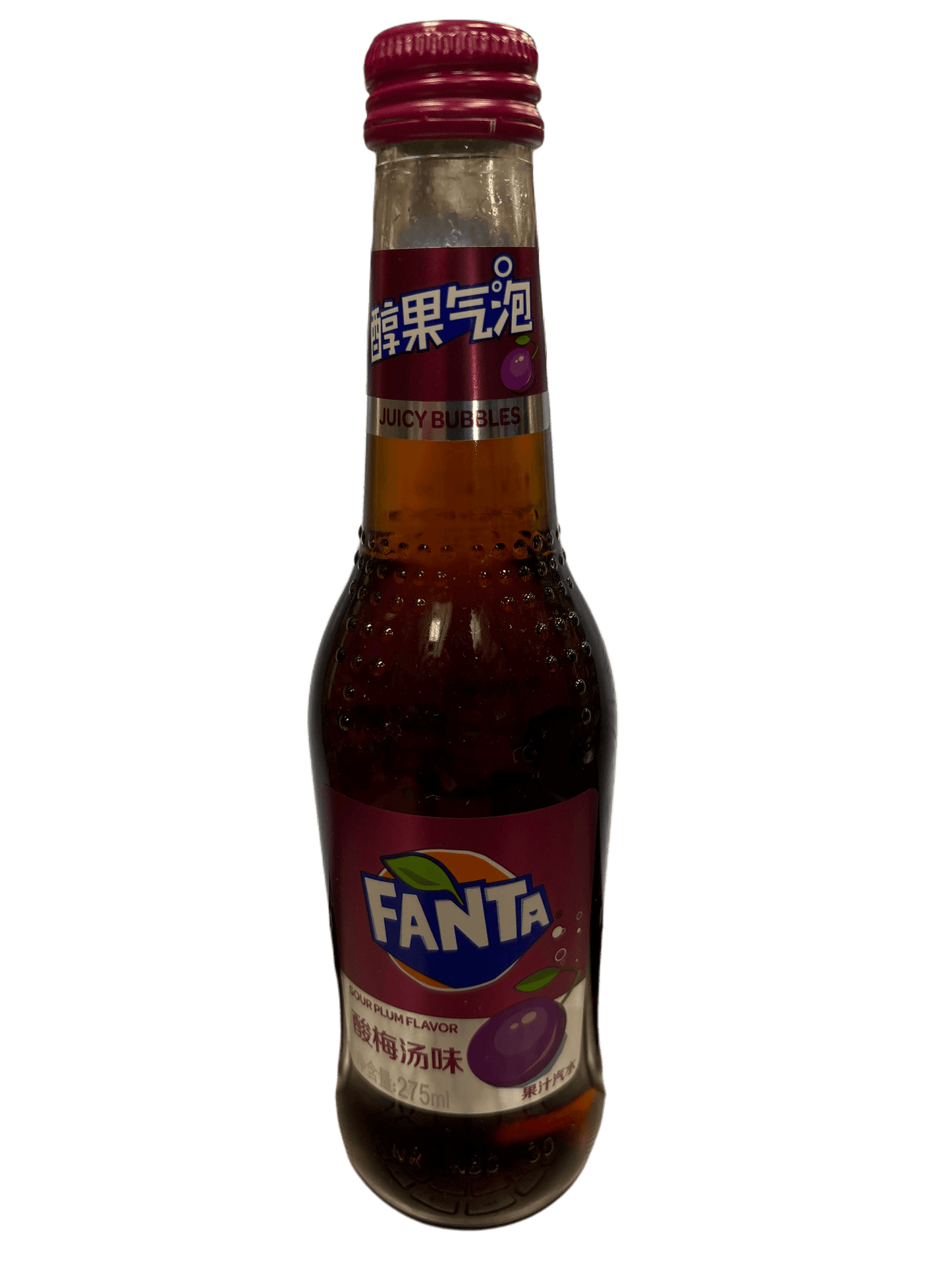 Fanta Sour Plum Glass Bottle 275ML - www.Shopthatapp.com