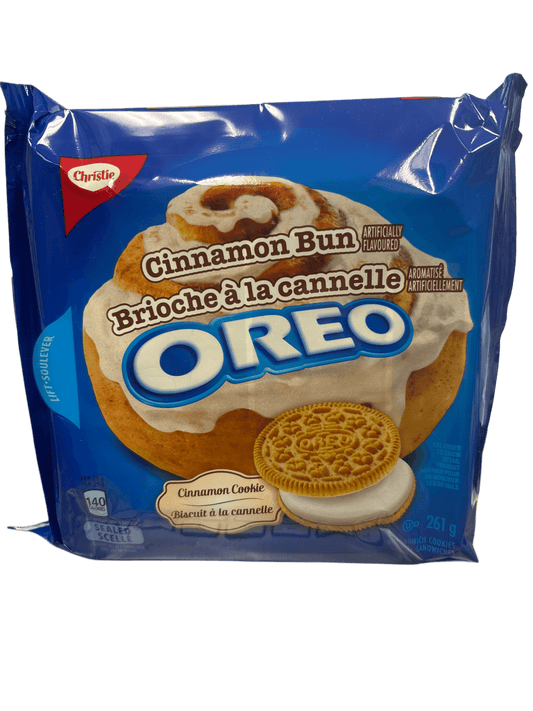 Oreo Cinnamon Bun Cookie 261G - Canadian Edition - www.Shopthatapp.com