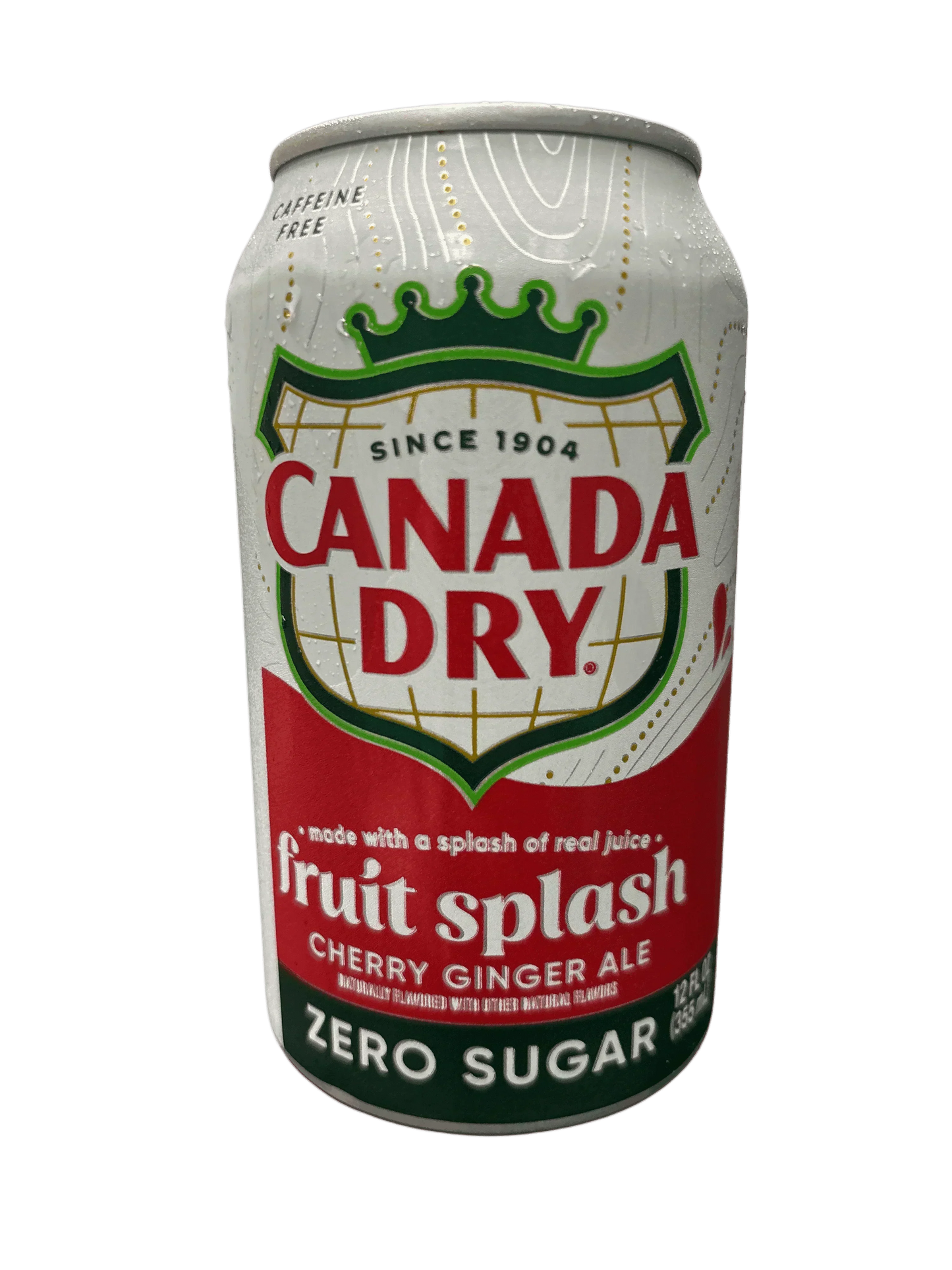 Canada Dry Zero Sugar Fruit Splash Cherry Ginger Ale 12OZ - www.Shopthatapp.com