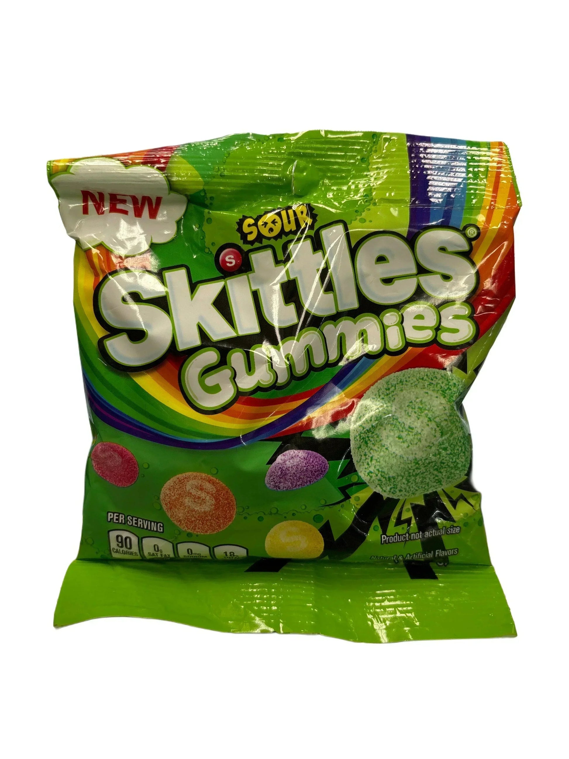 Sour Skittles Gummies Candy Bag 5.80OZ - Canadian Edition - www.Shopthatapp.com
