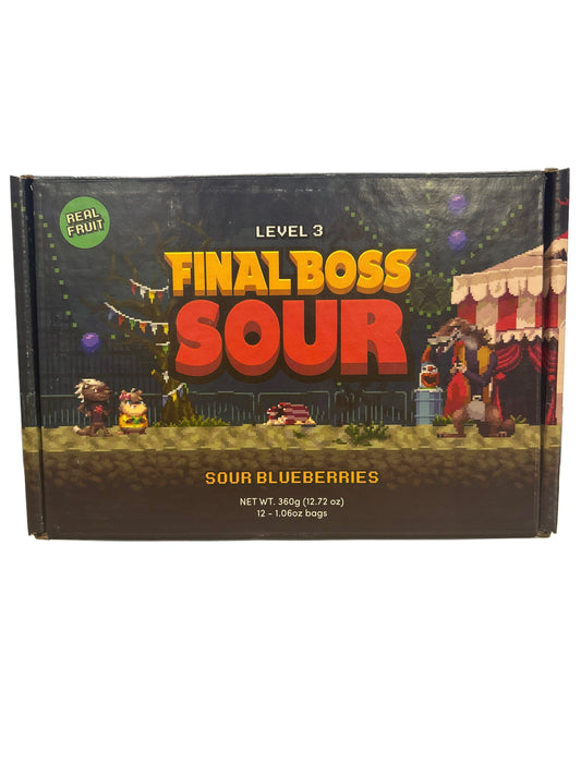 FINAL BOSS SOUR Level 3 Sour Blueberries Exclusive Challenge 360G - U.S Edition - www.Shopthatapp.com