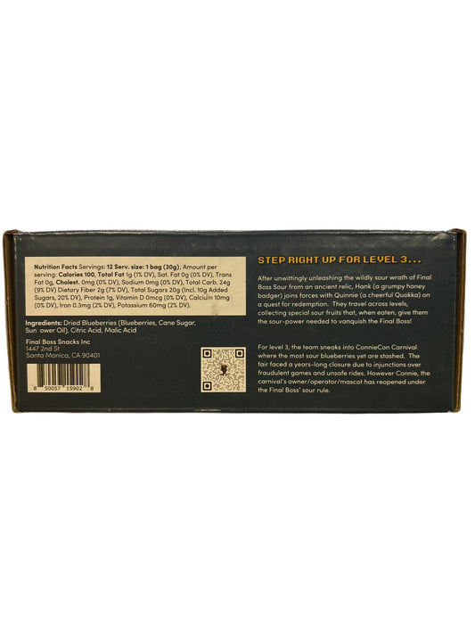 FINAL BOSS SOUR Level 3 Sour Blueberries Exclusive Challenge 360G - U.S Edition - www.Shopthatapp.com