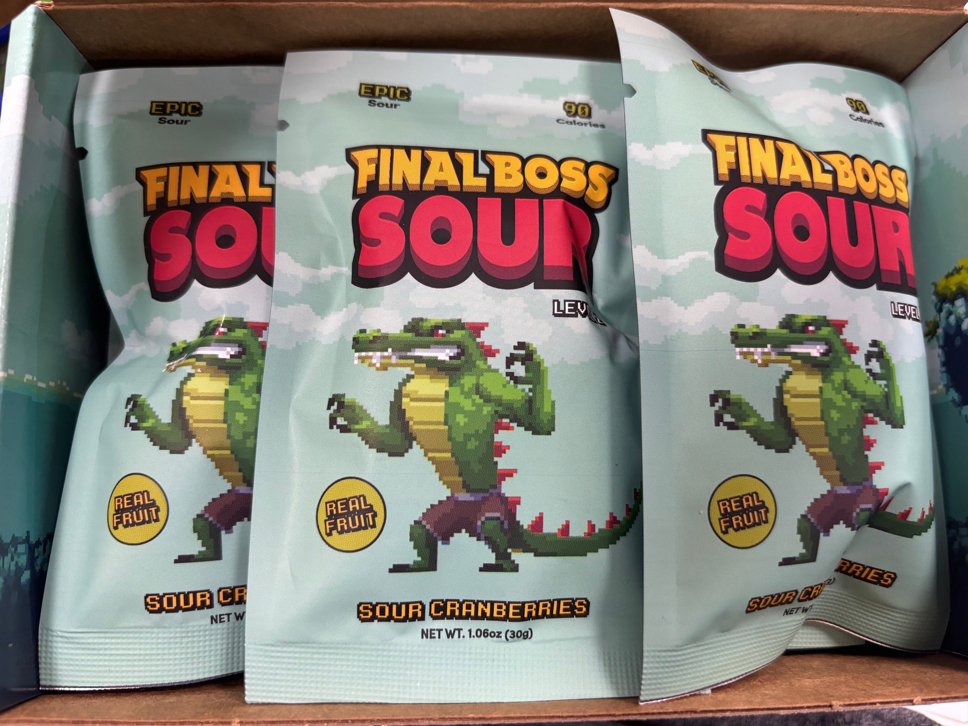 FINAL BOSS SOUR Level 2 Sour Cranberries Exclusive Challenge 360G - U.S Edition - www.Shopthatapp.com