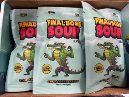 FINAL BOSS SOUR Level 2 Sour Cranberries Exclusive Challenge 360G - U.S Edition - www.Shopthatapp.com