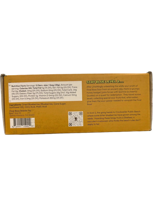 FINAL BOSS SOUR Level 2 Sour Blueberries Exclusive Challenge 360G - U.S Edition - www.Shopthatapp.com