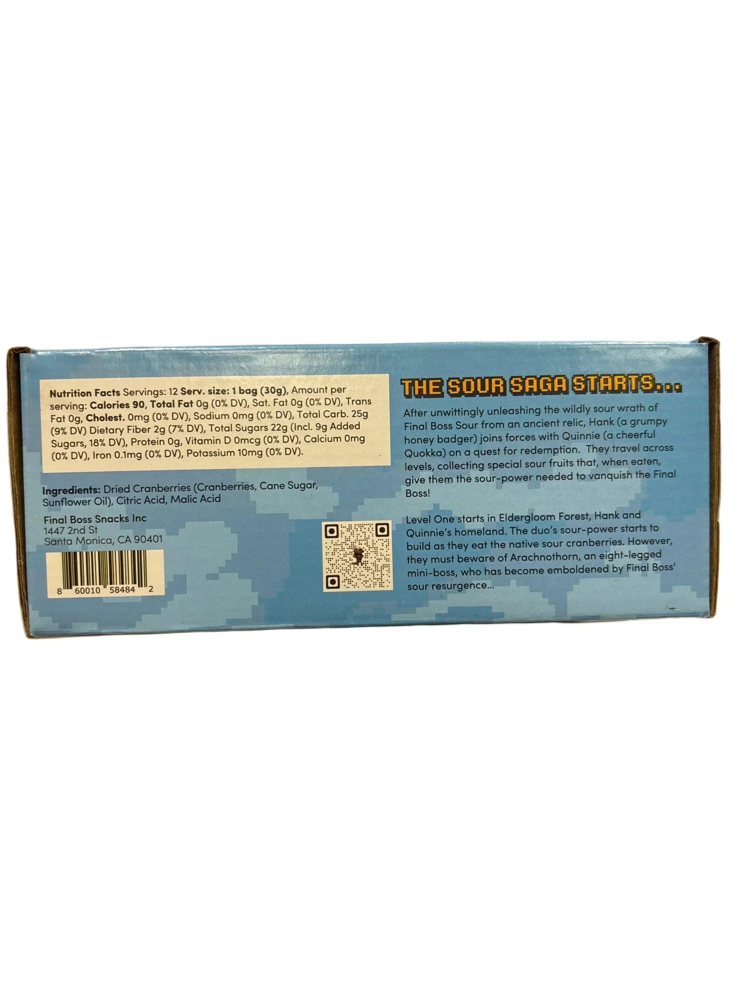 FINAL BOSS SOUR Level 1 Sour Cranberries Exclusive Challenge 360G - www.Shopthatapp.com